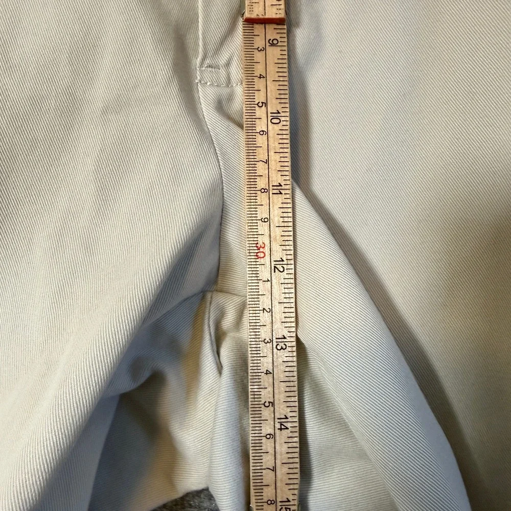 Polo Ralph‎ Lauren Pants Mens 36x29 Classic Chino Mens Khaki Pants Vintage Pleat